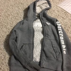 Lots of wear left!! Sherpa lined hoodie